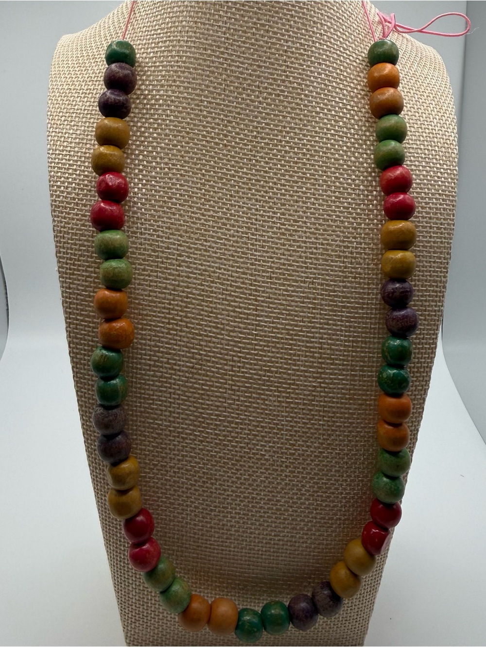 Colorful Multicolor Beaded Women's Necklace - Vibrant Everyday Style